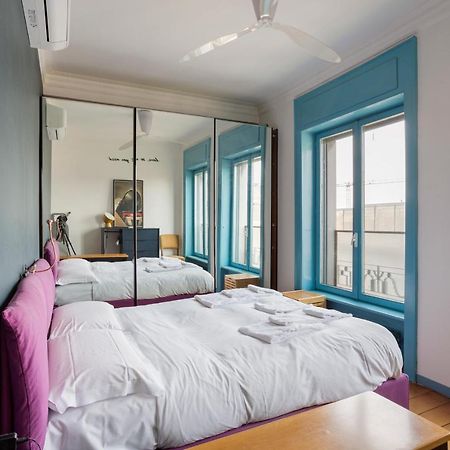 The Blue Nest With A View - 7Th Floor- Via Palestrina Apartment Милано Екстериор снимка