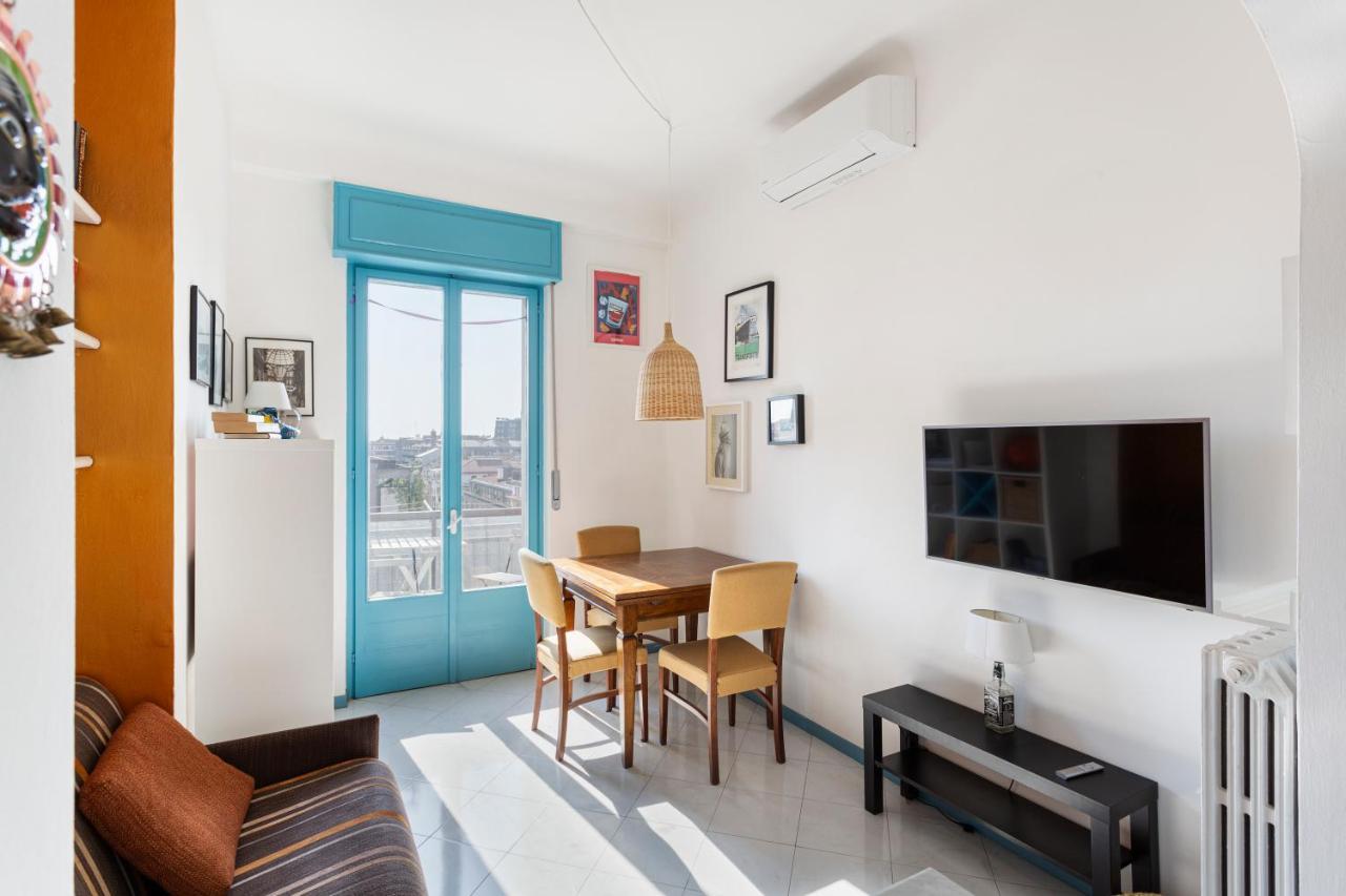 The Blue Nest With A View - 7Th Floor- Via Palestrina Apartment Милано Екстериор снимка