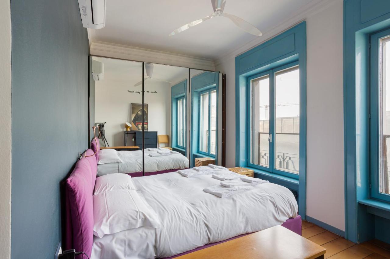 The Blue Nest With A View - 7Th Floor- Via Palestrina Apartment Милано Екстериор снимка