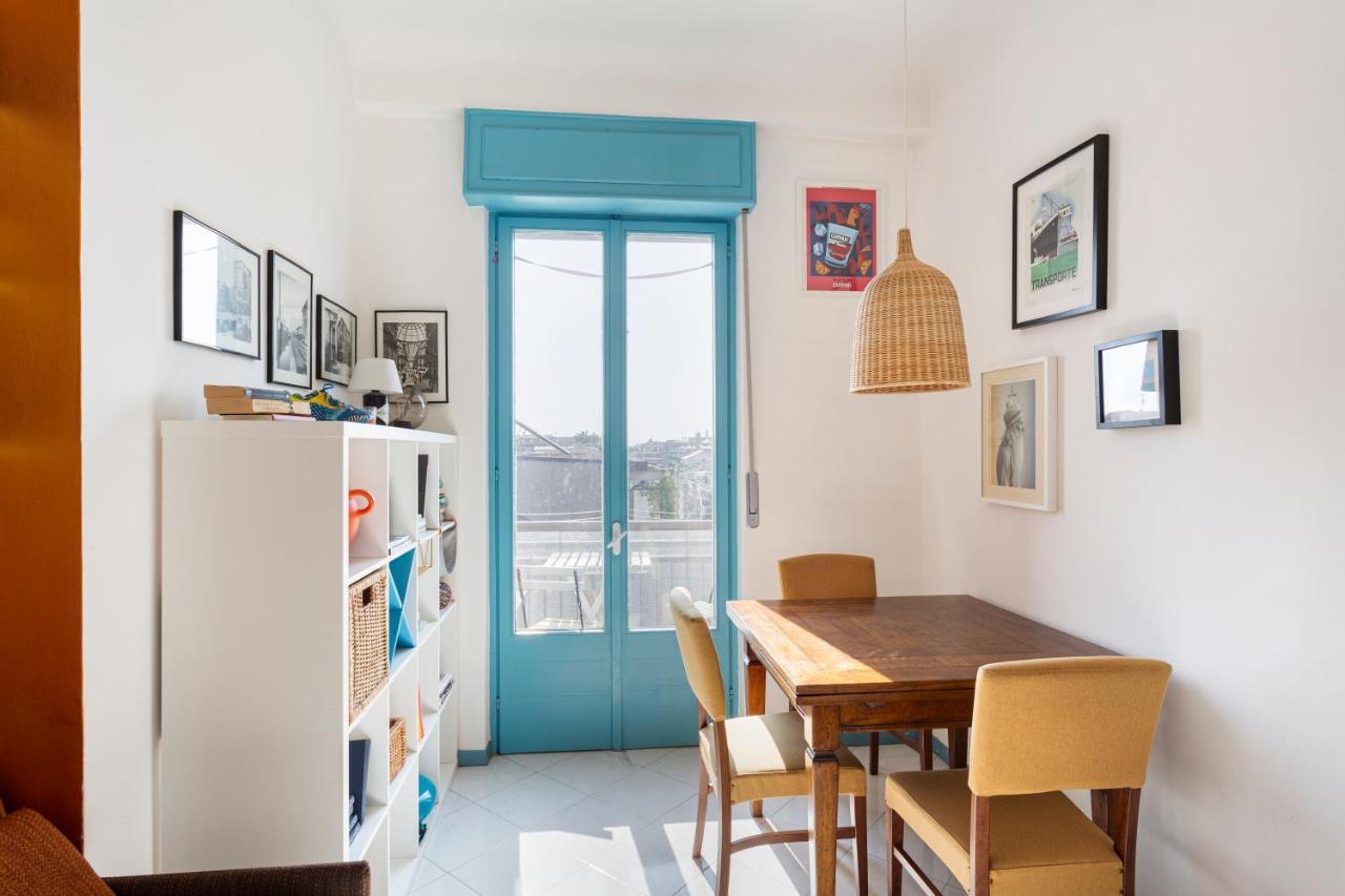 The Blue Nest With A View - 7Th Floor- Via Palestrina Apartment Милано Екстериор снимка