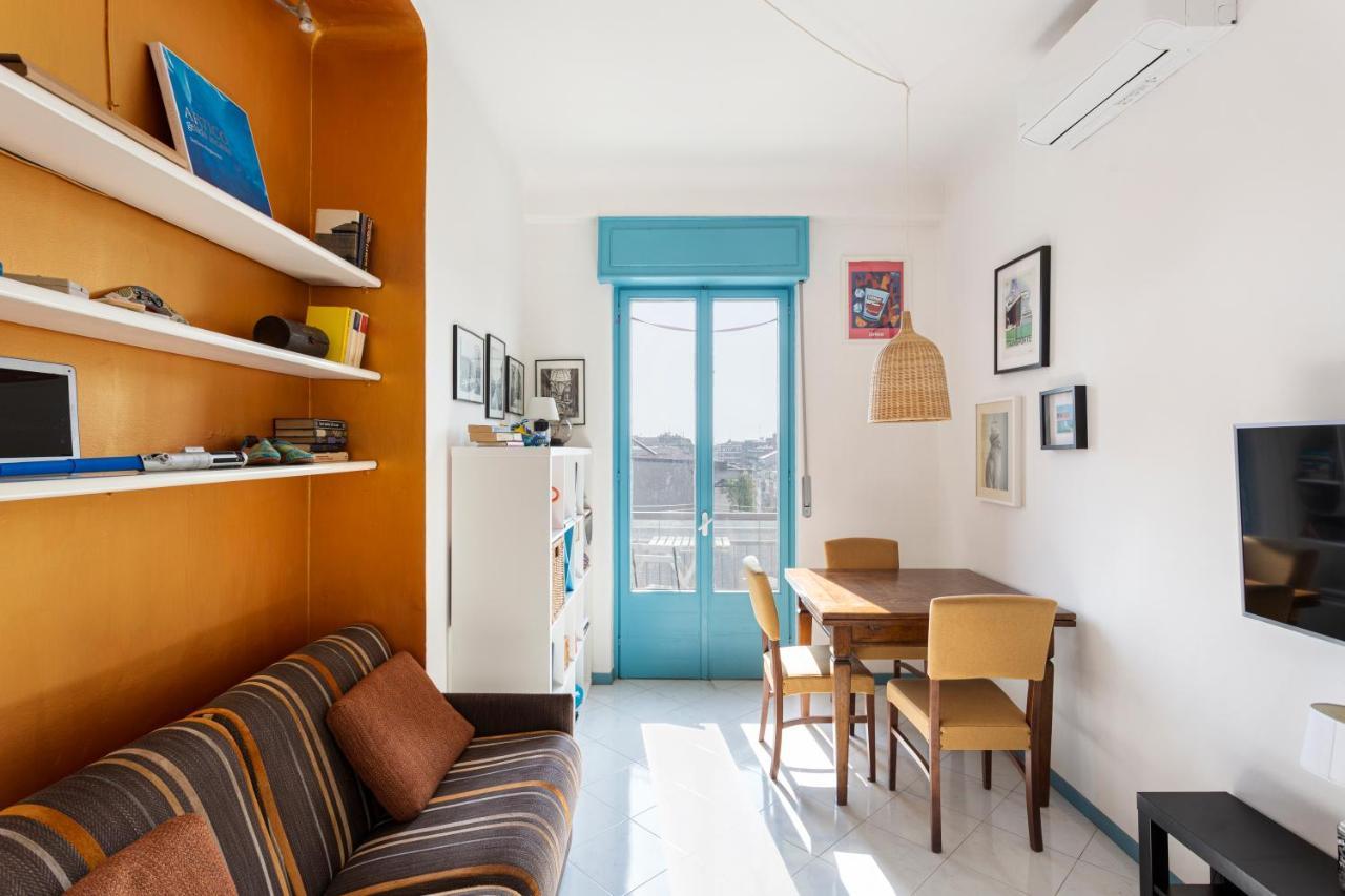 The Blue Nest With A View - 7Th Floor- Via Palestrina Apartment Милано Екстериор снимка